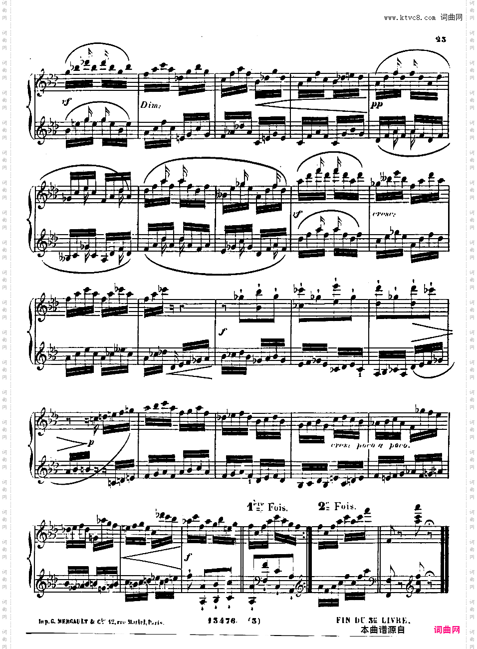 草图集 Esquisses Op·63Alkan op63n3 48 Esquisses