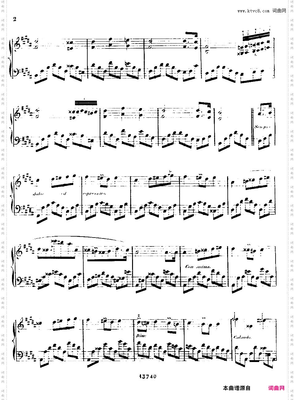 B大调第一号夜曲 Nocturne No·1 in B Major Op·22