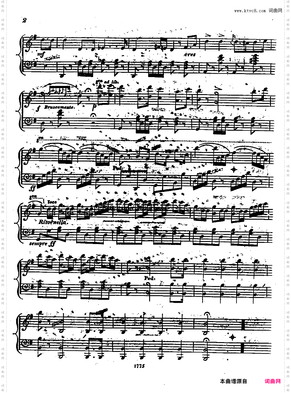 3首变奏曲 3 Variations Op·16 No·4-6Alkan op16 5 Bellini