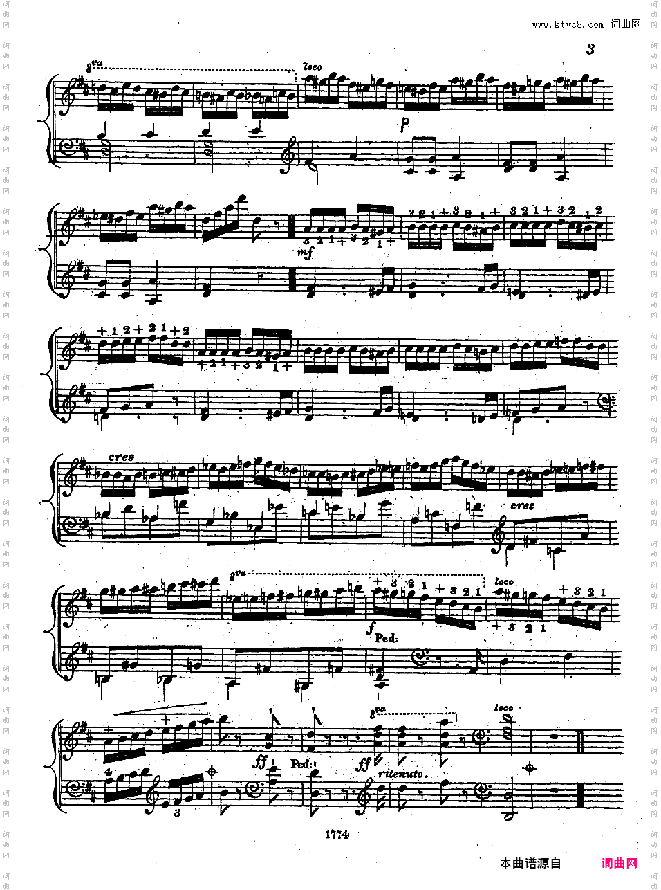 3首变奏曲 3 Variations Op·16 No·4-6Alkan op16 4 Donizetti