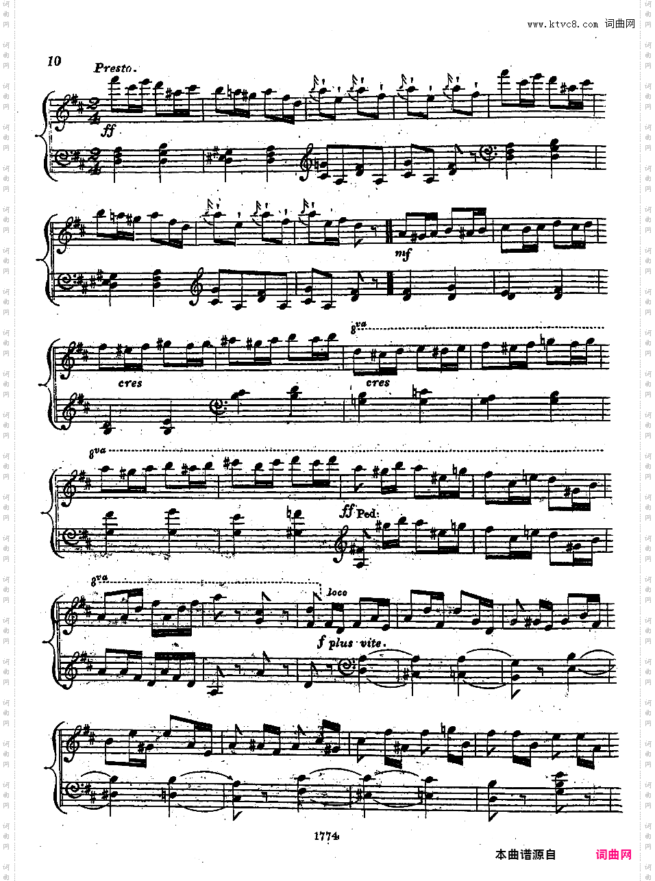 3首变奏曲 3 Variations Op·16 No·4-6Alkan op16 4 Donizetti