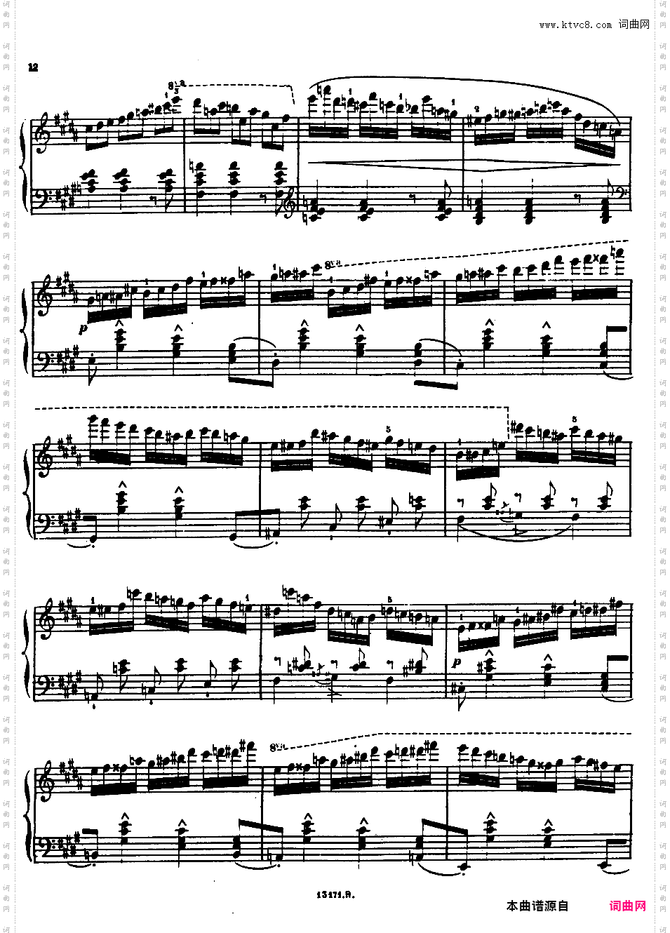 12首小调练习曲 12 Etudes in All Minor Keys Op·39Alkan op39 Part 2 12 Etudes