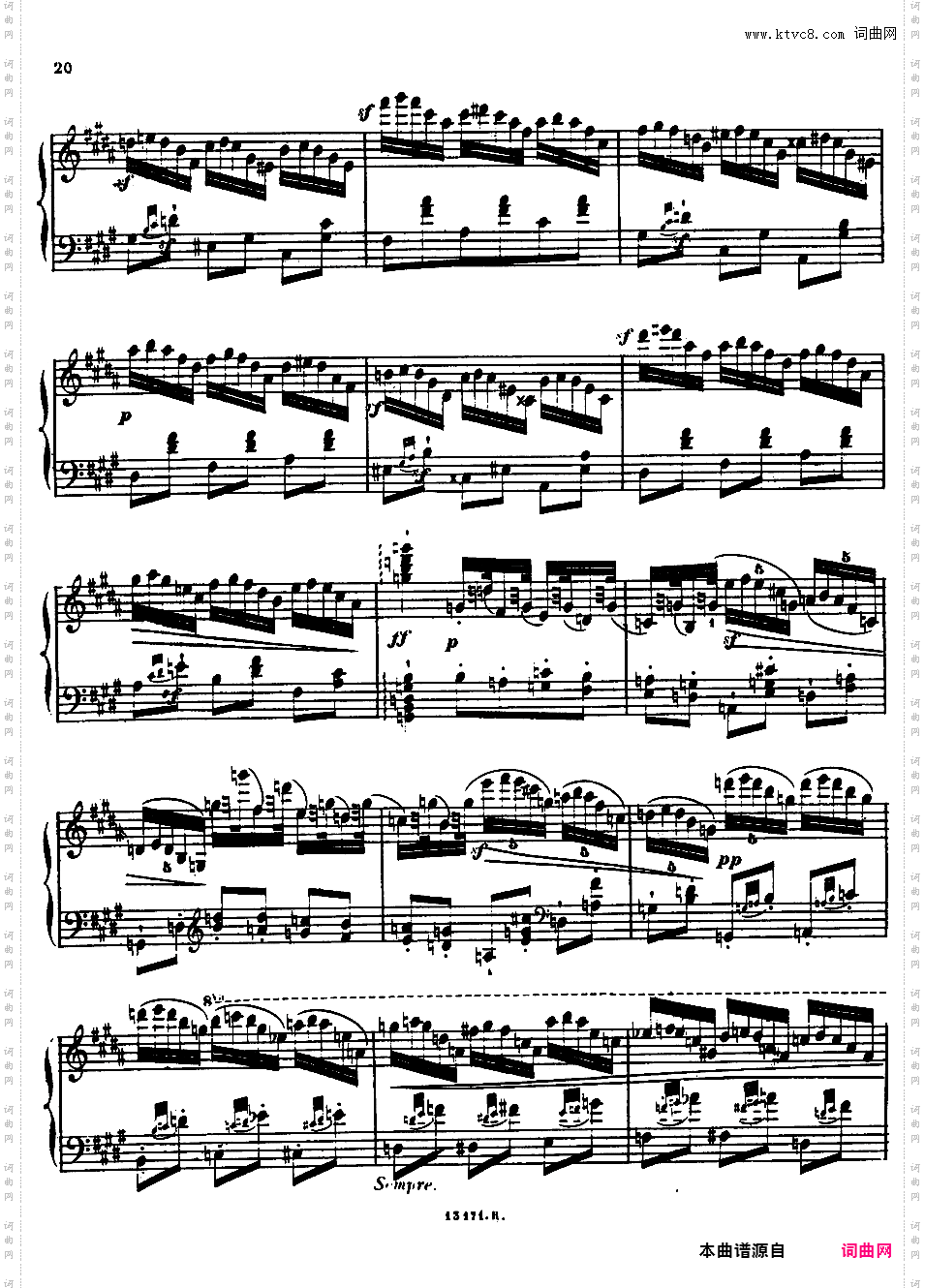 12首小调练习曲 12 Etudes in All Minor Keys Op·39Alkan op39 Part 2 12 Etudes