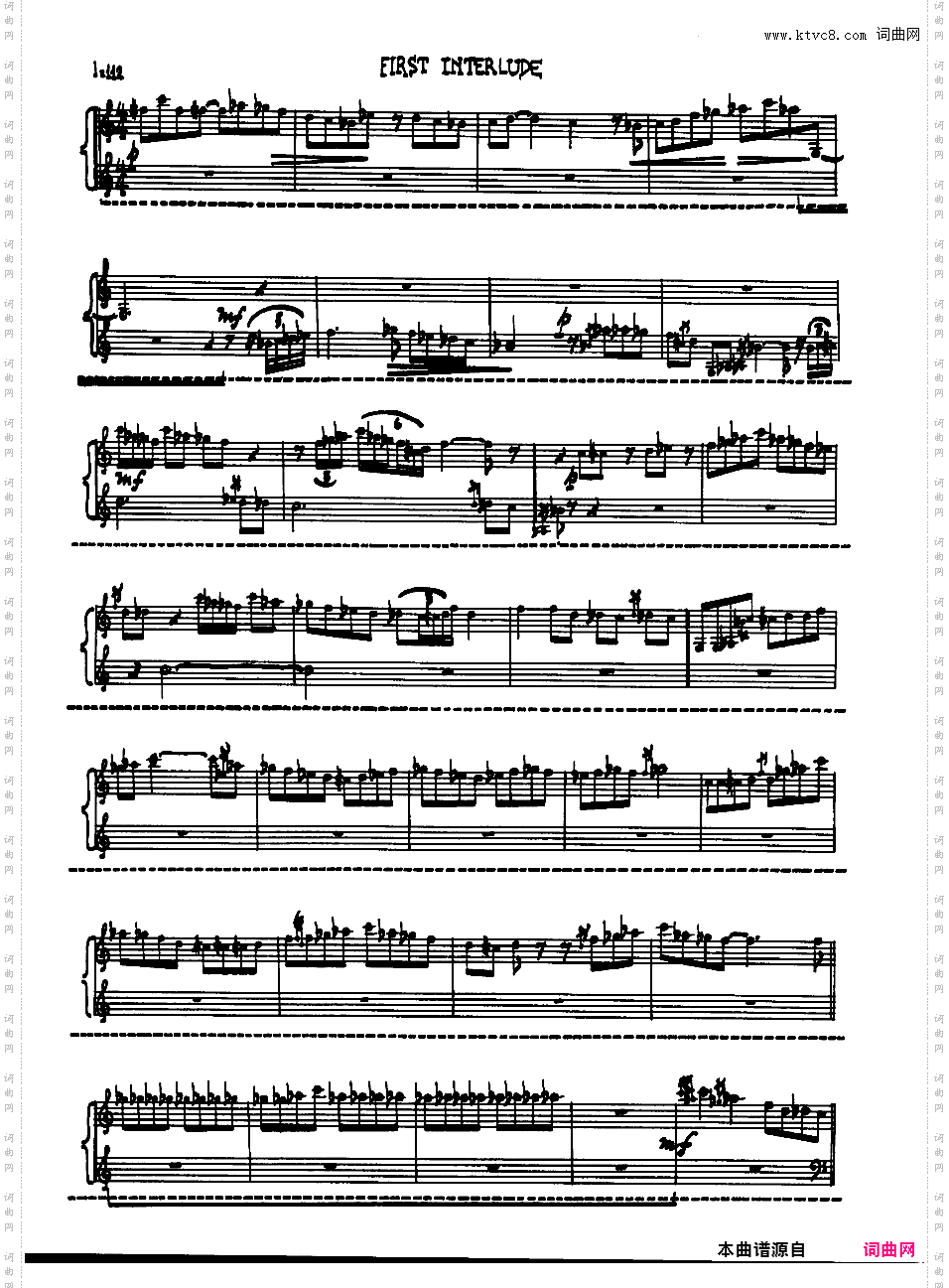 为加料钢琴而作的奏鸣曲与间奏曲 Sonatas and Interludes for Prepared Piano