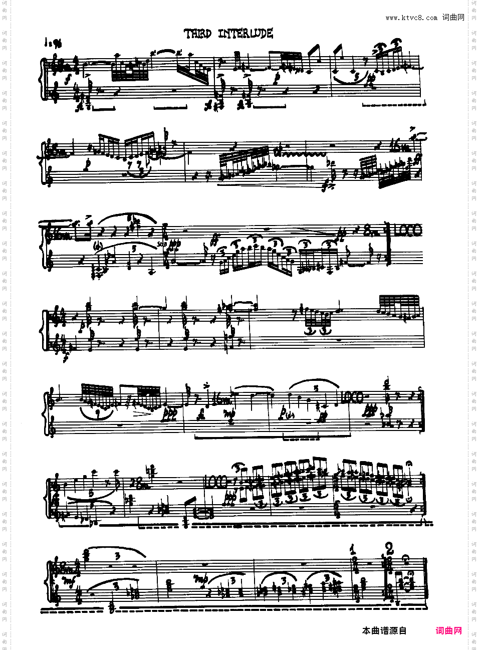 为加料钢琴而作的奏鸣曲与间奏曲 Sonatas and Interludes for Prepared Piano