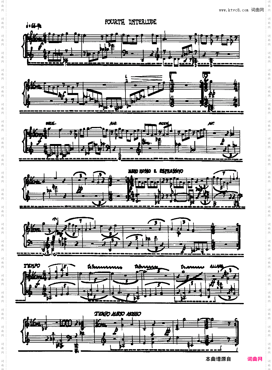 为加料钢琴而作的奏鸣曲与间奏曲 Sonatas and Interludes for Prepared Piano