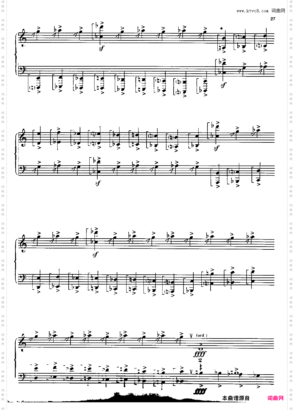 第六钢琴奏鸣曲 Piano Sonata No·6