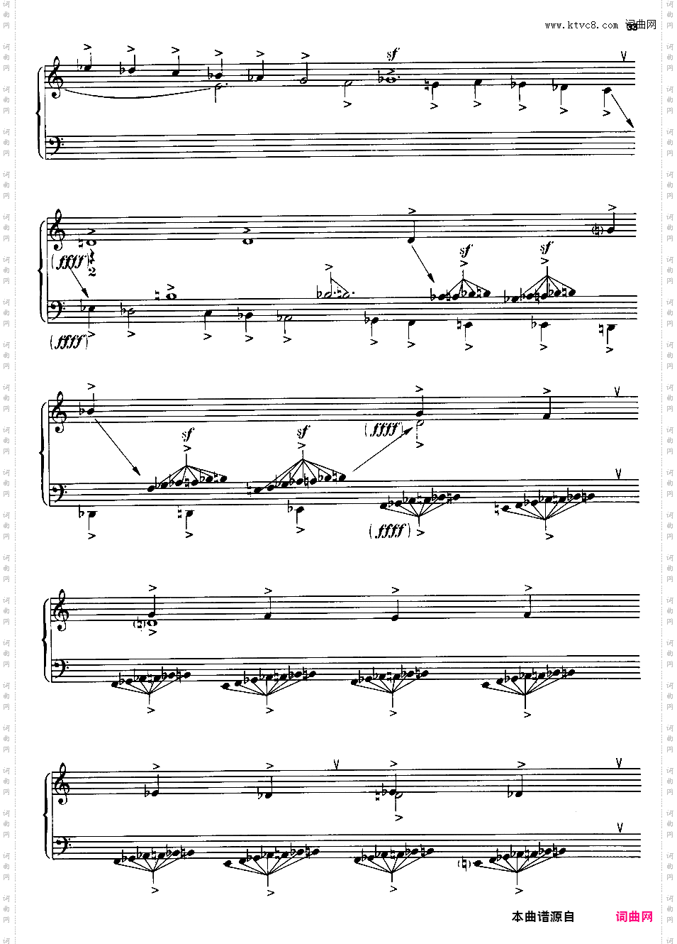 第六钢琴奏鸣曲 Piano Sonata No·6