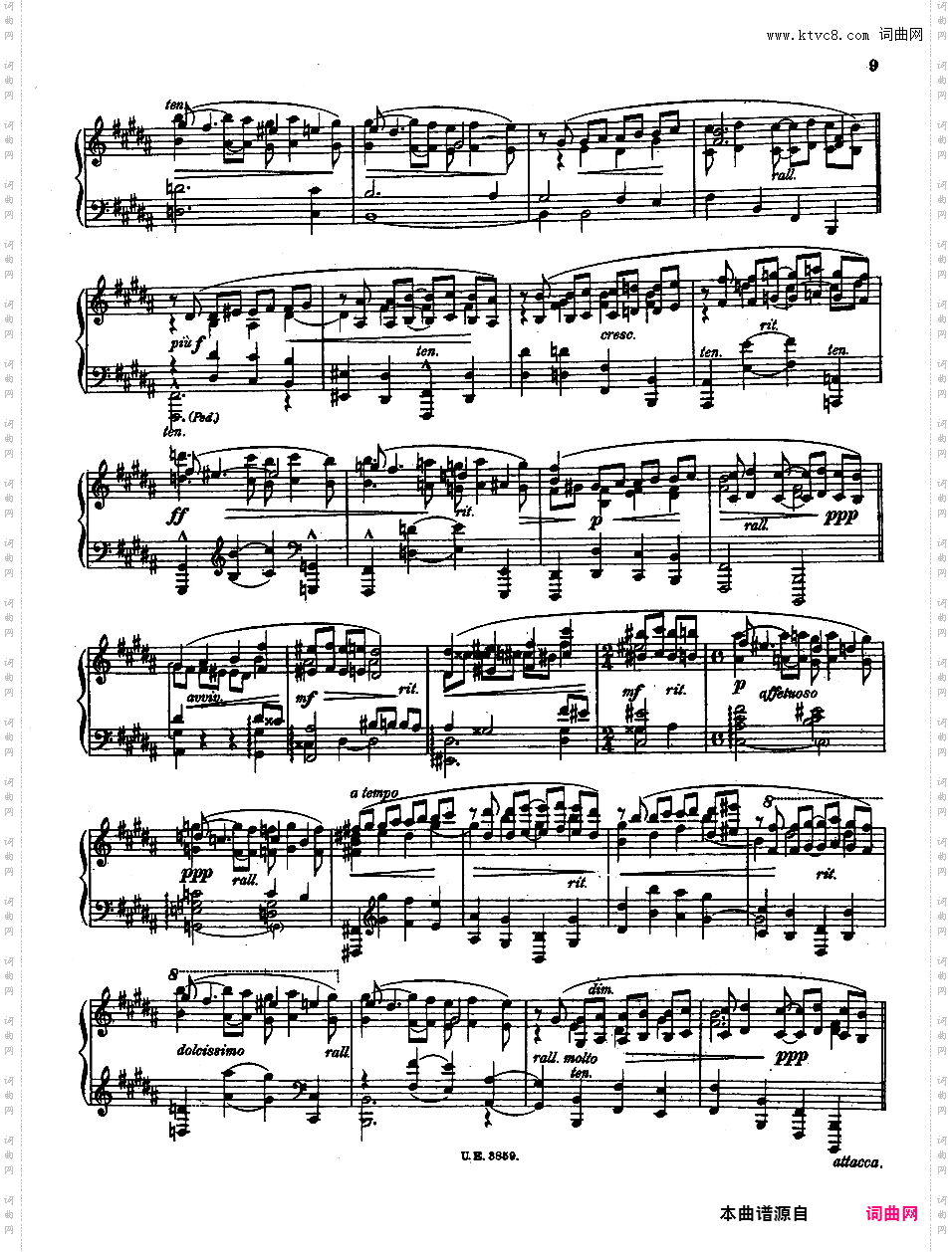 波兰民歌主题变奏曲 Variations on a Polish Folk Theme Op·10