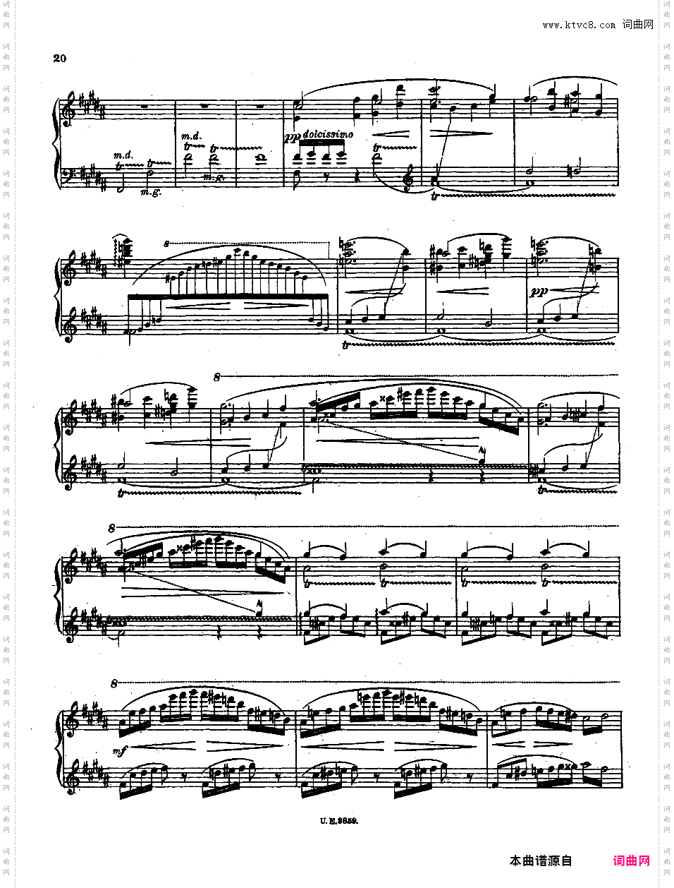 波兰民歌主题变奏曲 Variations on a Polish Folk Theme Op·10