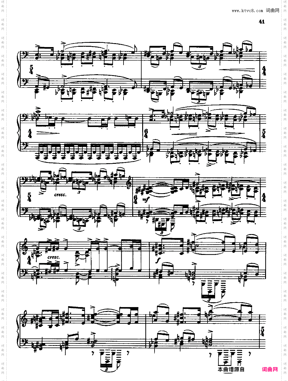 钢琴奏鸣曲 Piano Sonata H·160