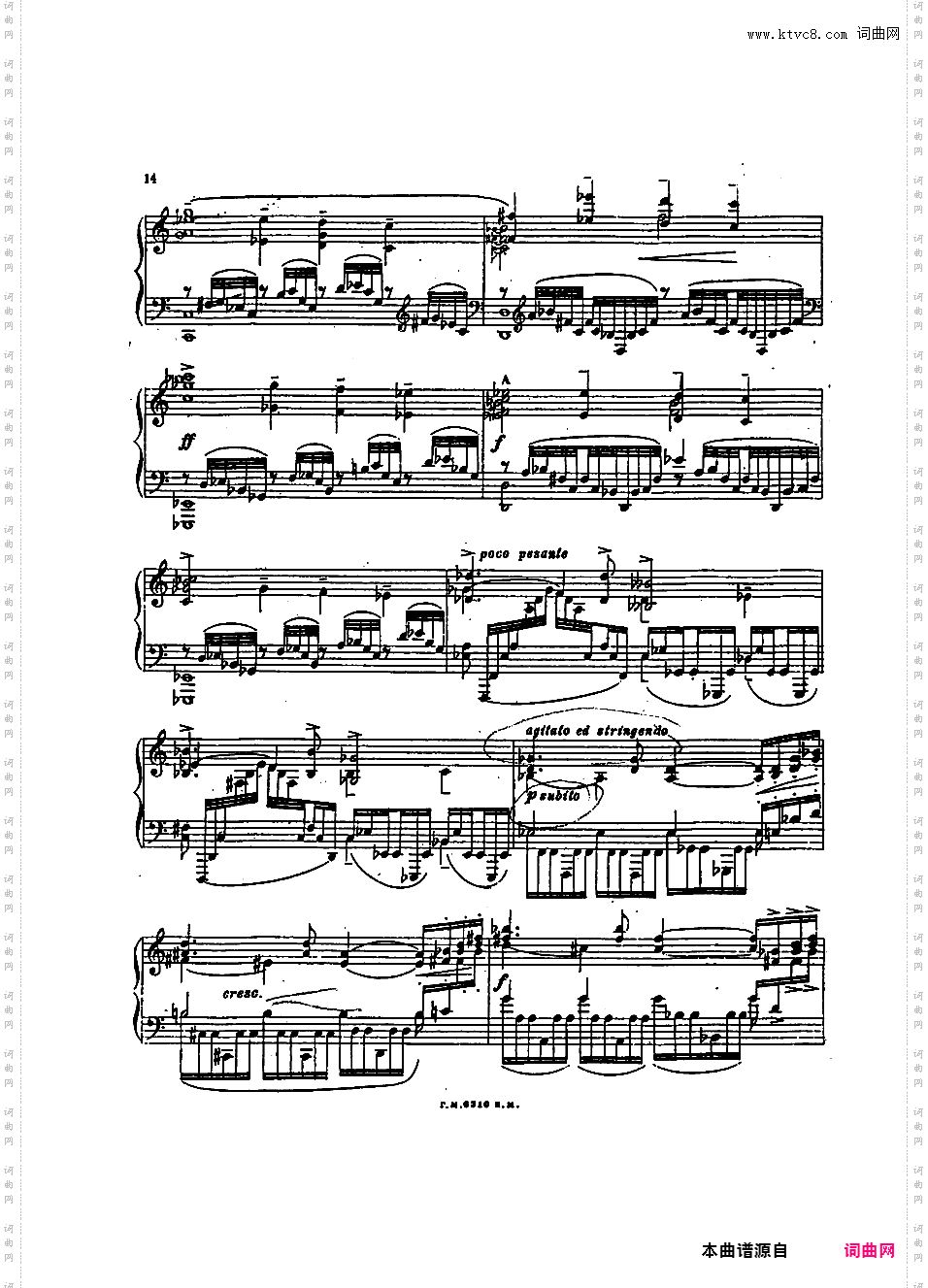 三首夜曲Trois Nocturnes op51