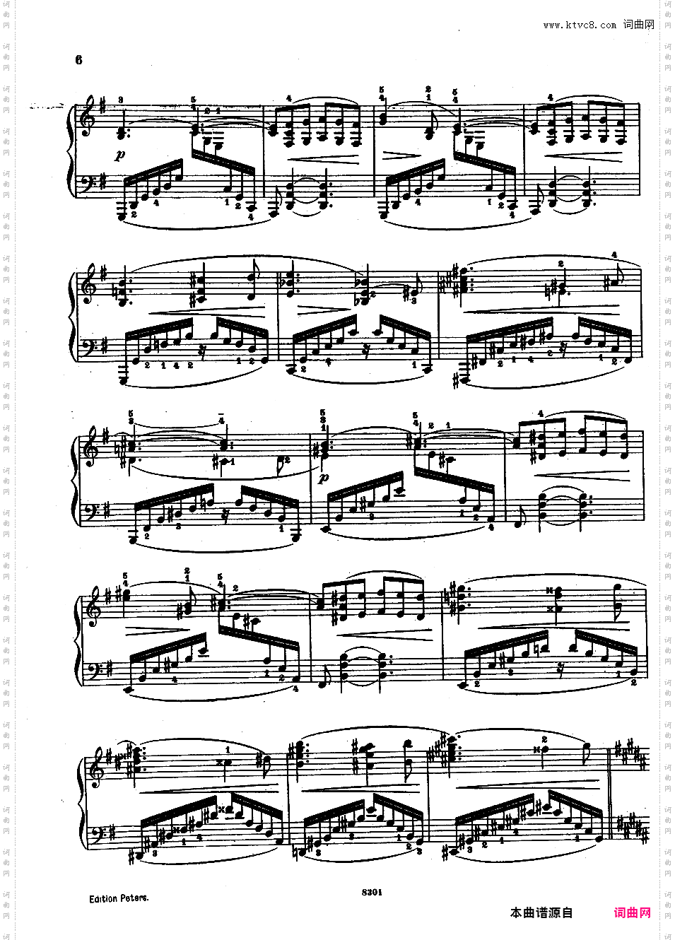 6首小品 Six Pieces Op·32