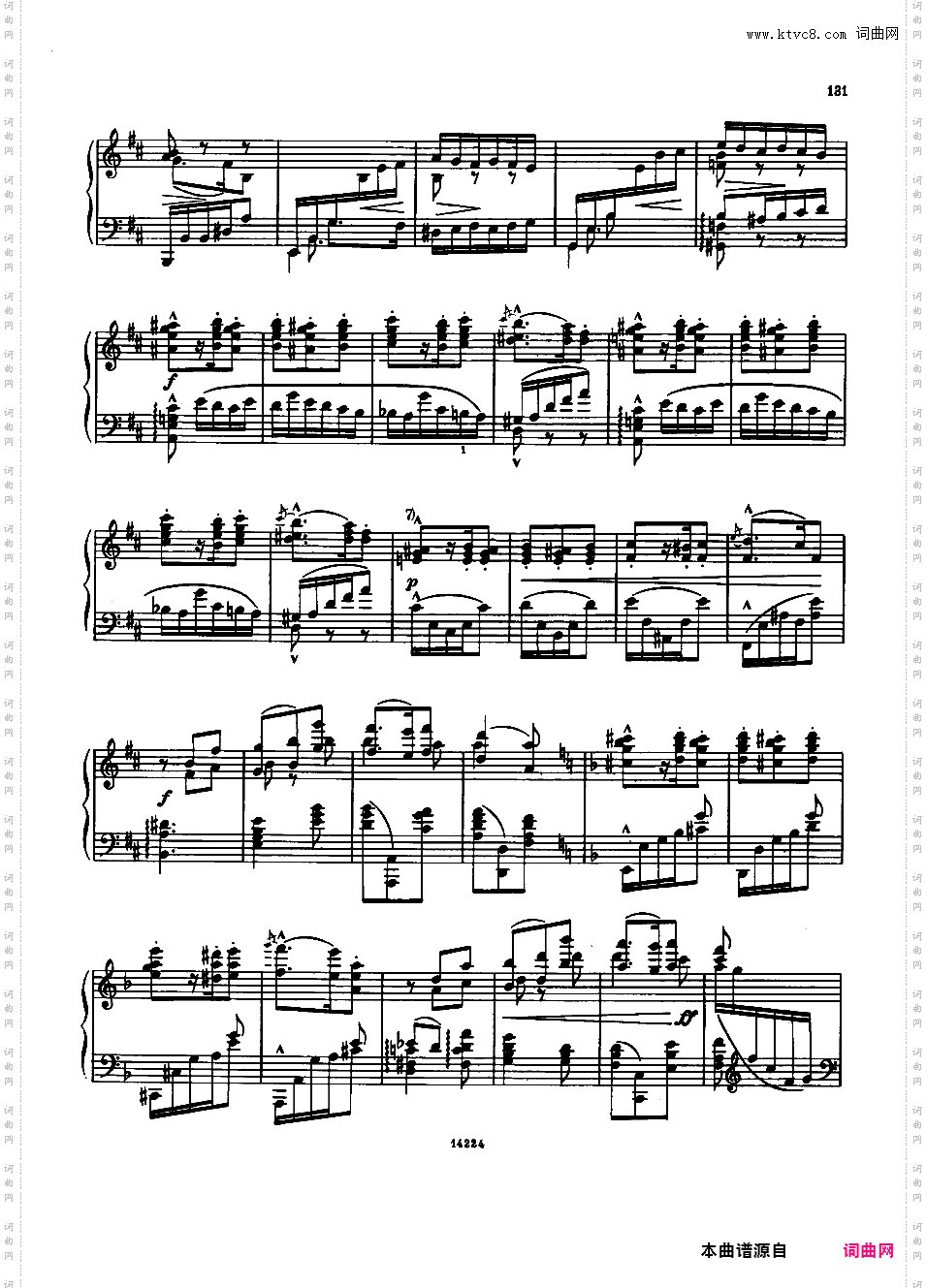 升F大调第三谐谑曲 Scherzo No·3 in F-sharp Major