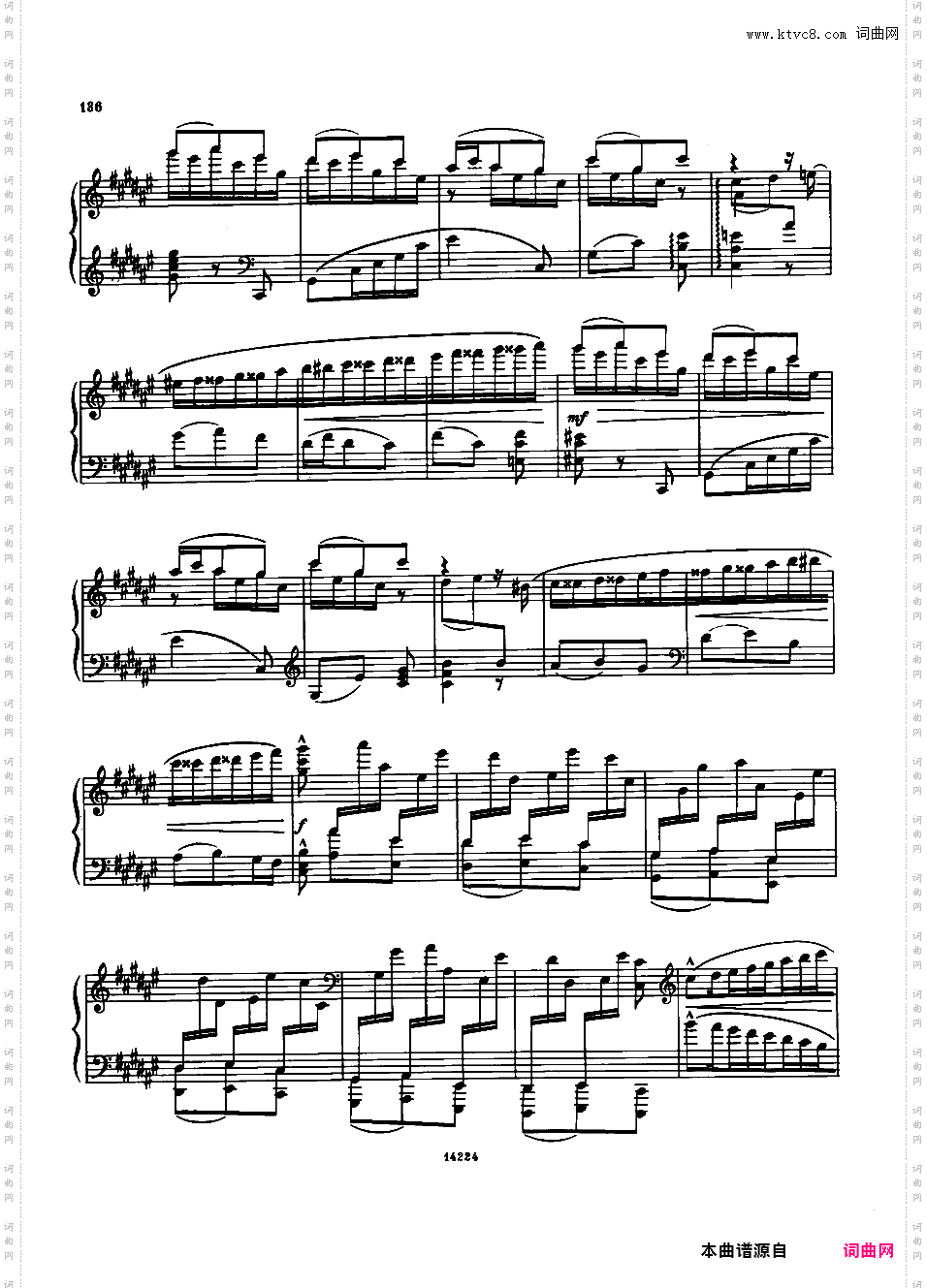 升F大调第三谐谑曲 Scherzo No·3 in F-sharp Major