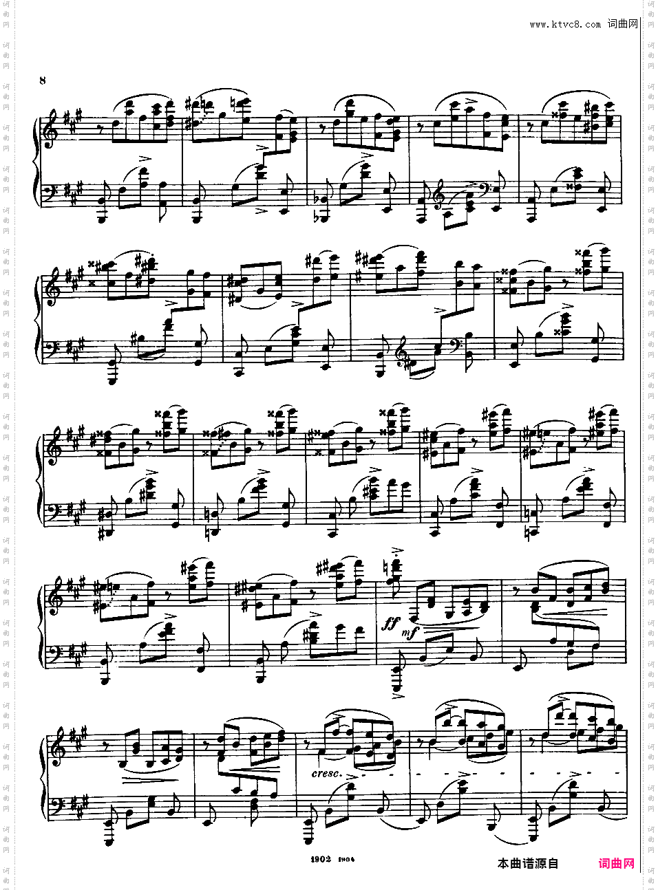 2首练习曲 Two Etudes Op·29