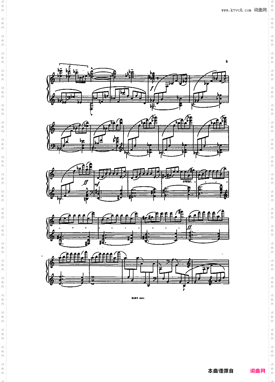 4首练习曲 Four Etudes Op·44