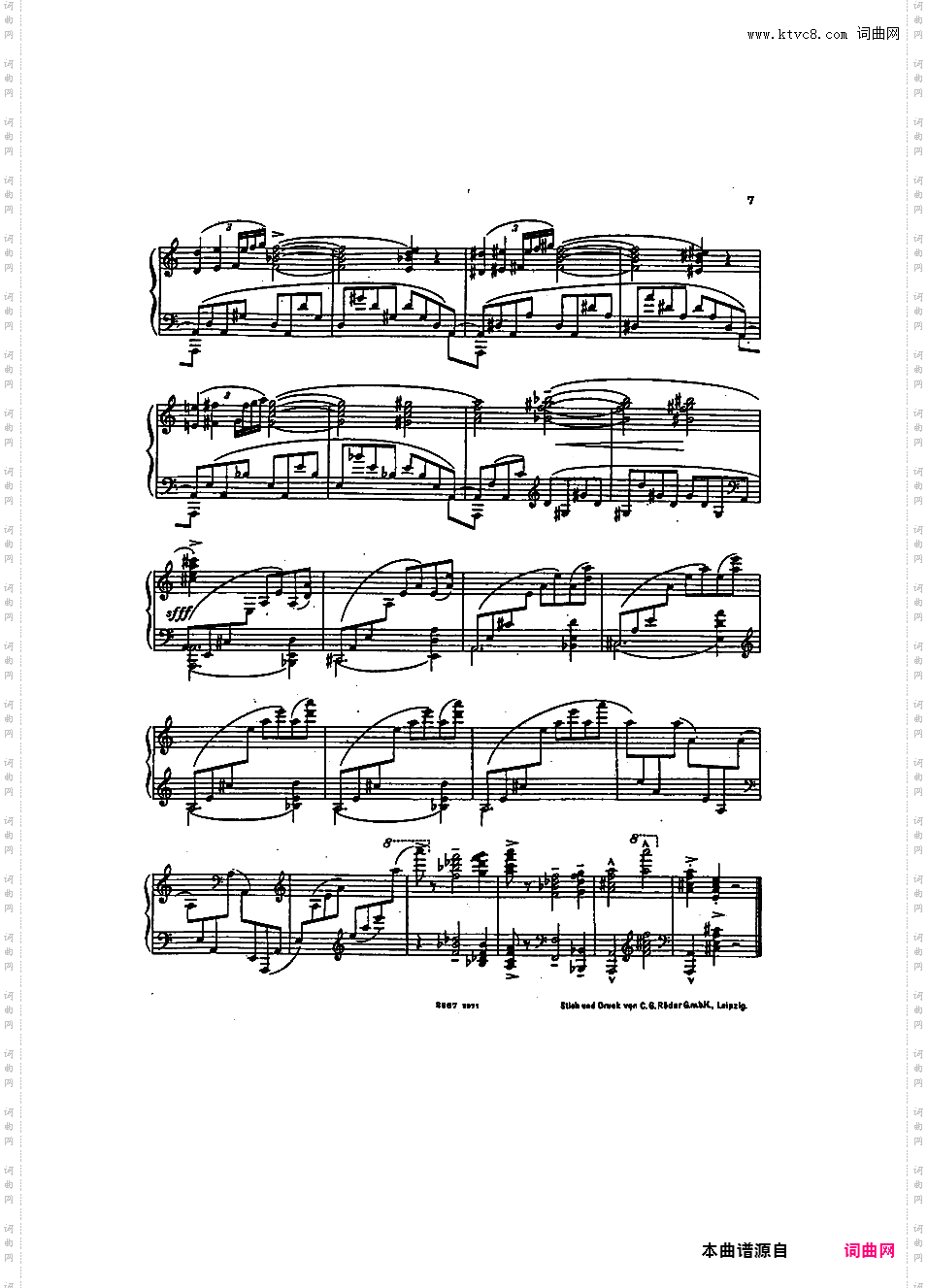 4首练习曲 Four Etudes Op·44