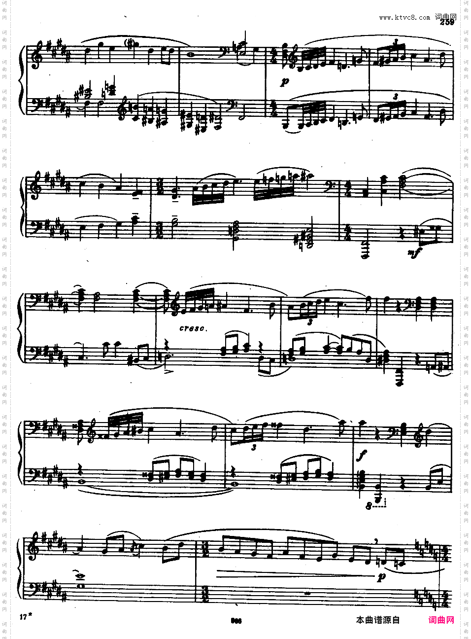 C大调第九钢琴奏鸣曲 Piano Sonata No·9 in C Major Op·103