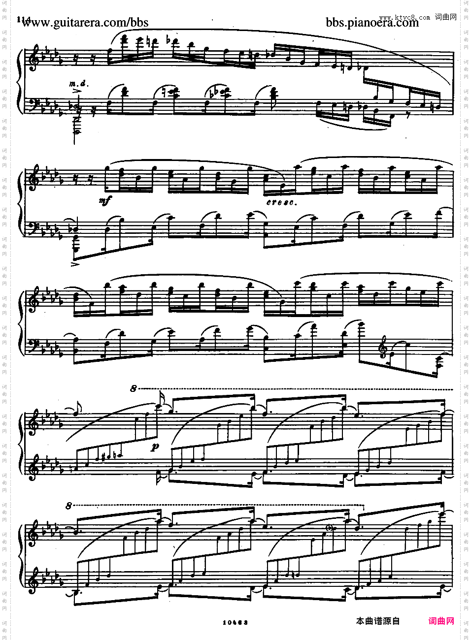 降b小调第二钢琴奏鸣曲 Piano Sonata No·2 in b-flat Minor Op·36Rachmaninoff - Piano Sonata No·2 in b-flat Minor Op·36 1913年版本