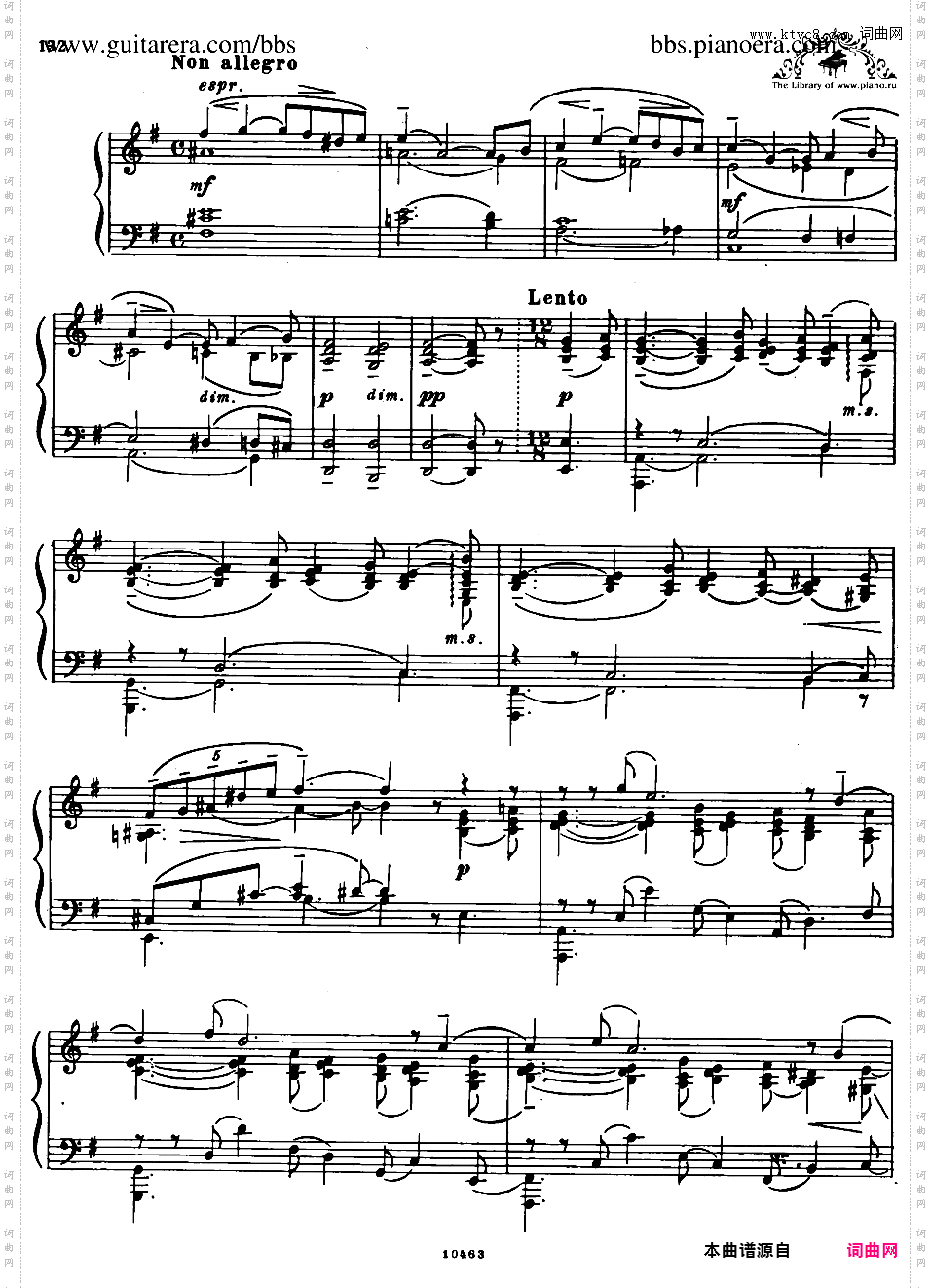 降b小调第二钢琴奏鸣曲 Piano Sonata No·2 in b-flat Minor Op·36Rachmaninoff - Piano Sonata No·2 in b-flat Minor Op·36 1913年版本