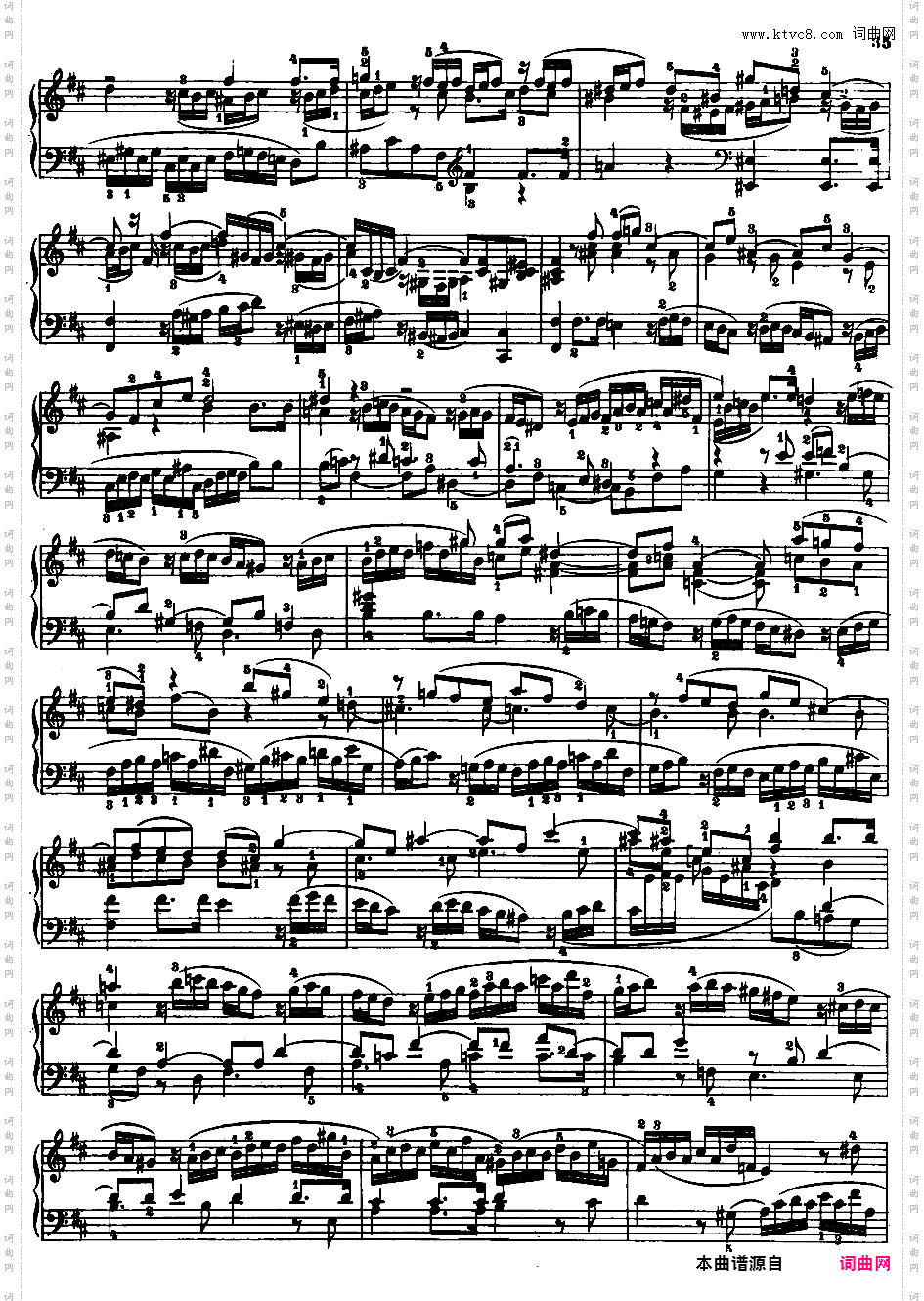 6首前奏曲与赋格 6 Preludes and Fugues Op·35