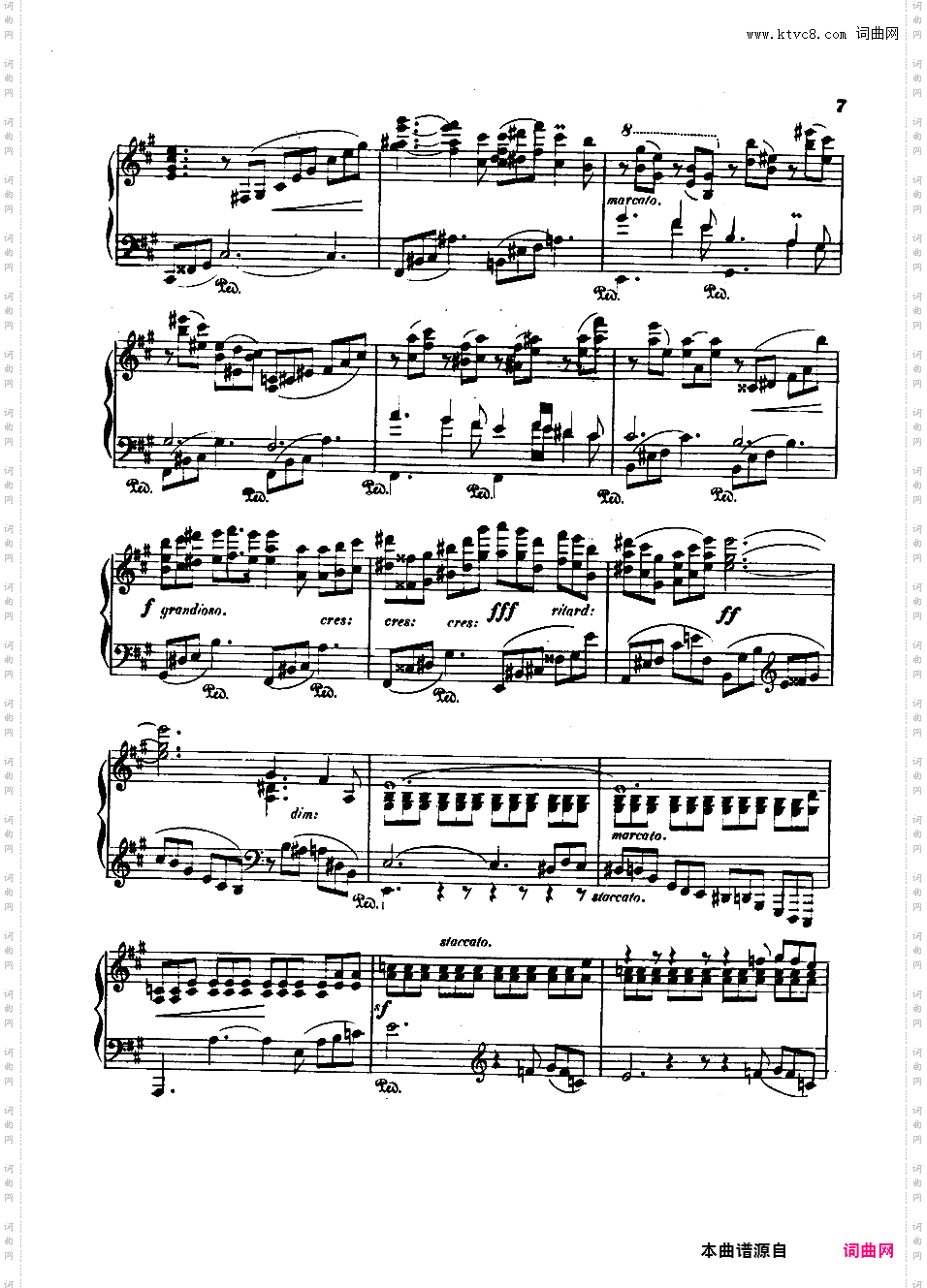 A大调第四钢琴奏鸣曲 Piano Sonata No·4 Op·72