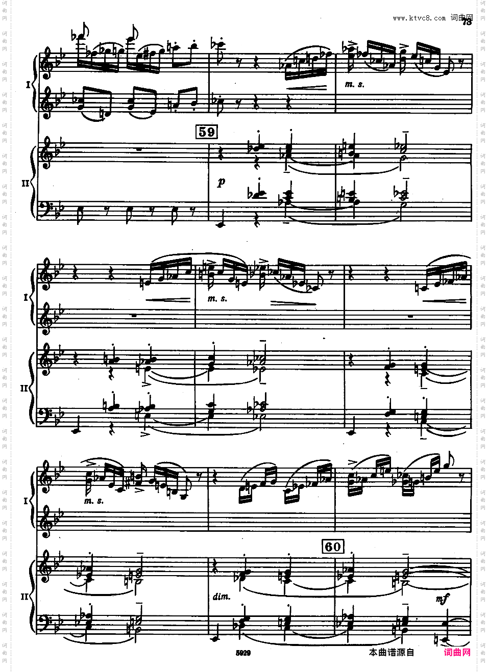 g小调第四钢琴协奏曲 Op·40rah-con-4-II-III