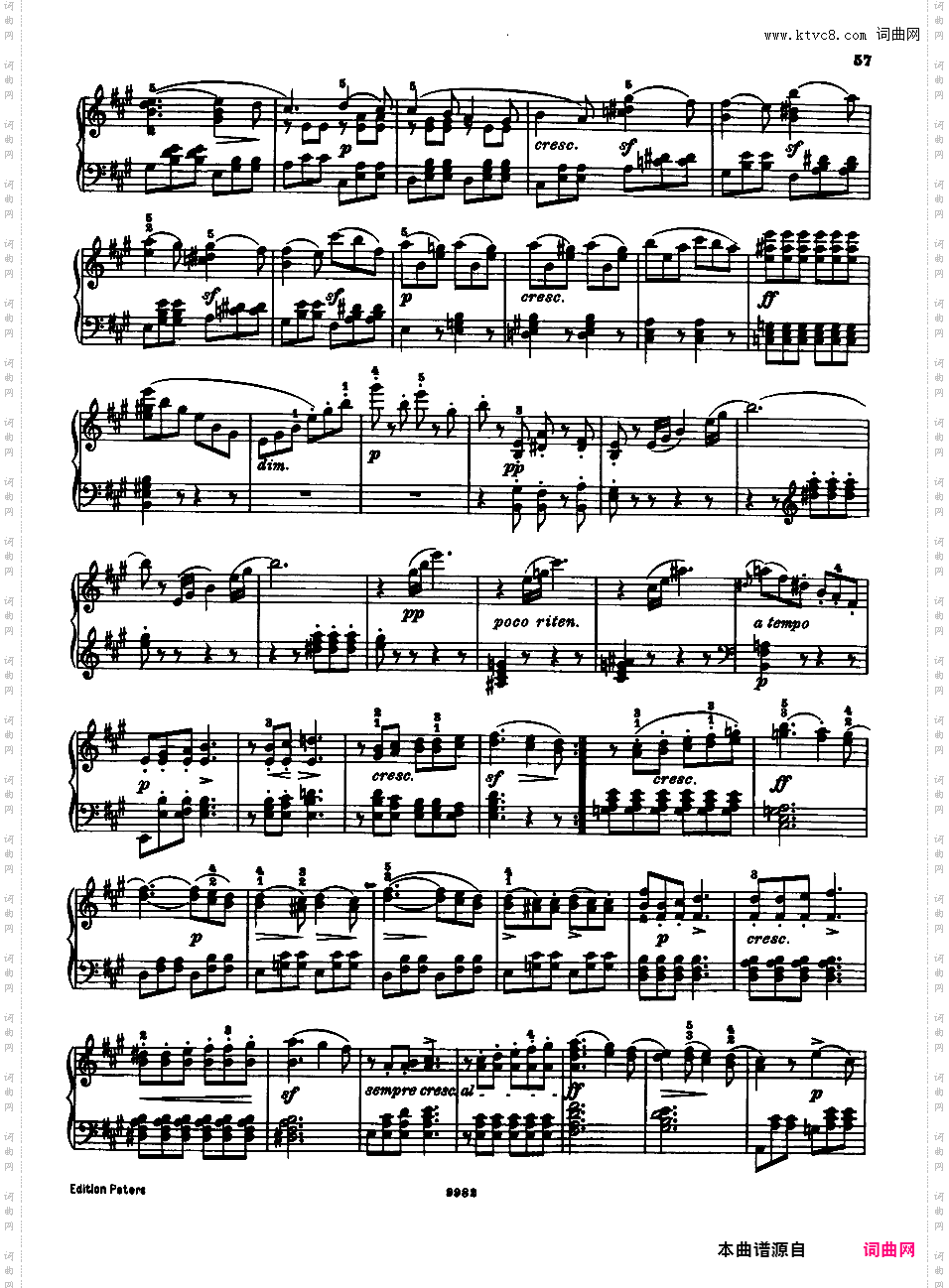 3首幻想随想曲 3 Fantasies or Caprices Op·16Mendelssohn op016 Trois Fantaisies ou Caprices
