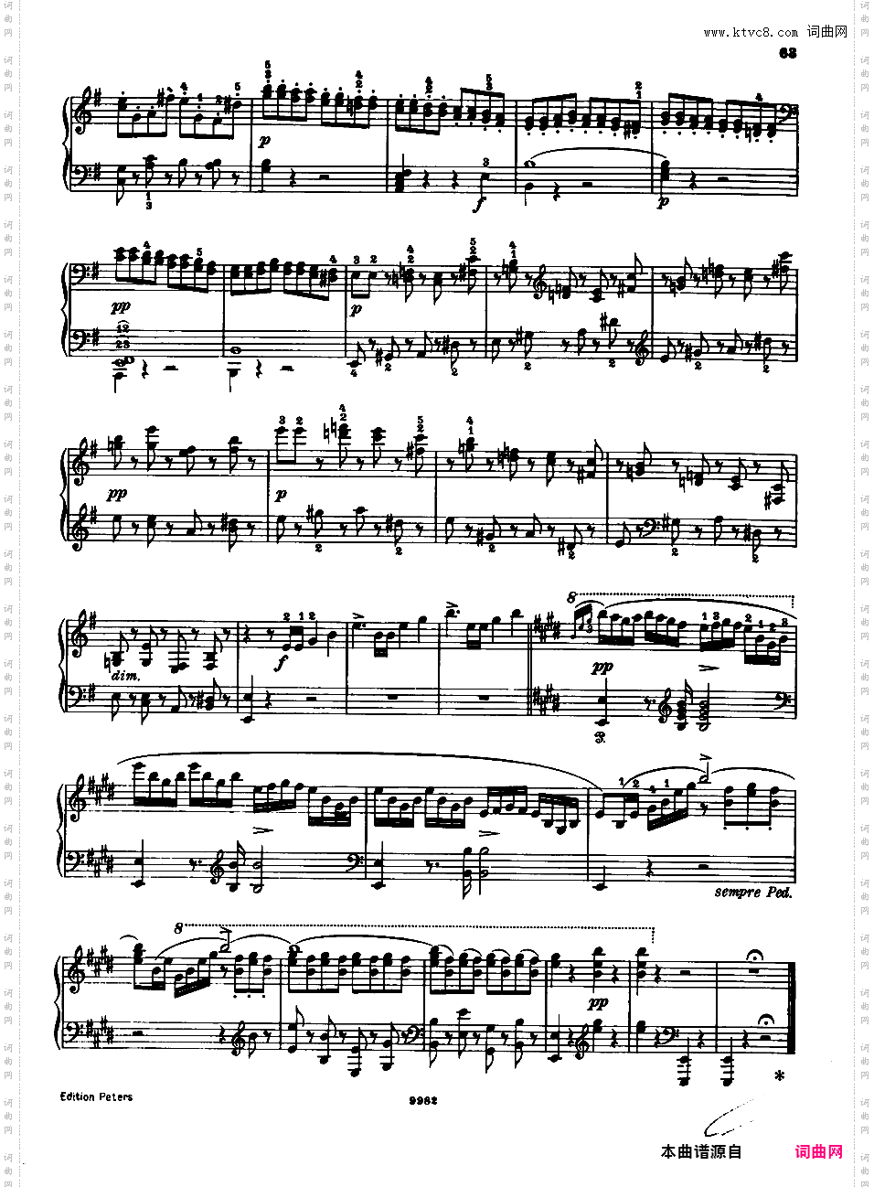 3首幻想随想曲 3 Fantasies or Caprices Op·16Mendelssohn op016 Trois Fantaisies ou Caprices