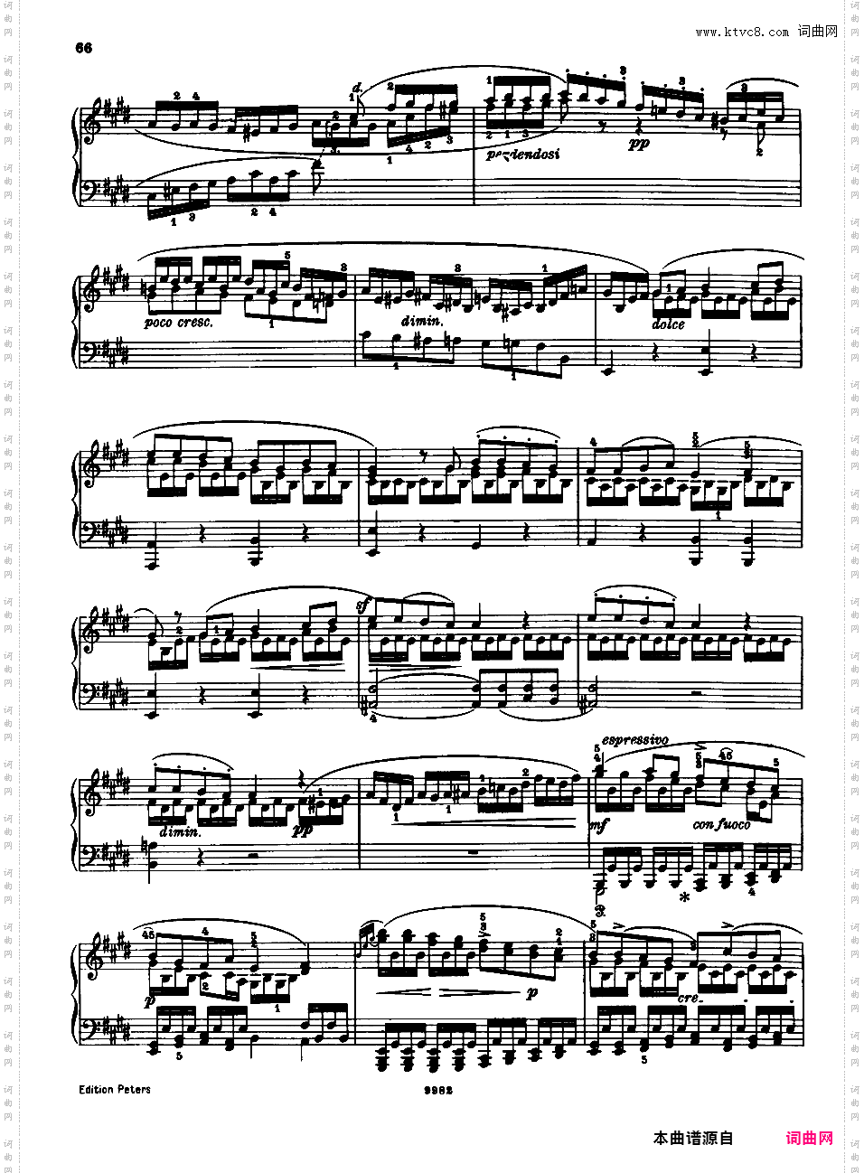 3首幻想随想曲 3 Fantasies or Caprices Op·16Mendelssohn op016 Trois Fantaisies ou Caprices