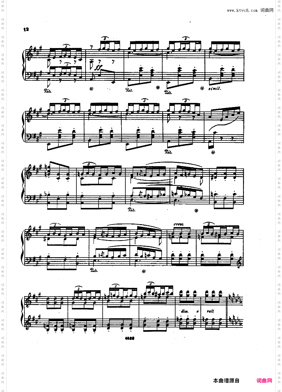 西班牙狂想曲 Rapsodia Espanola Op·70
