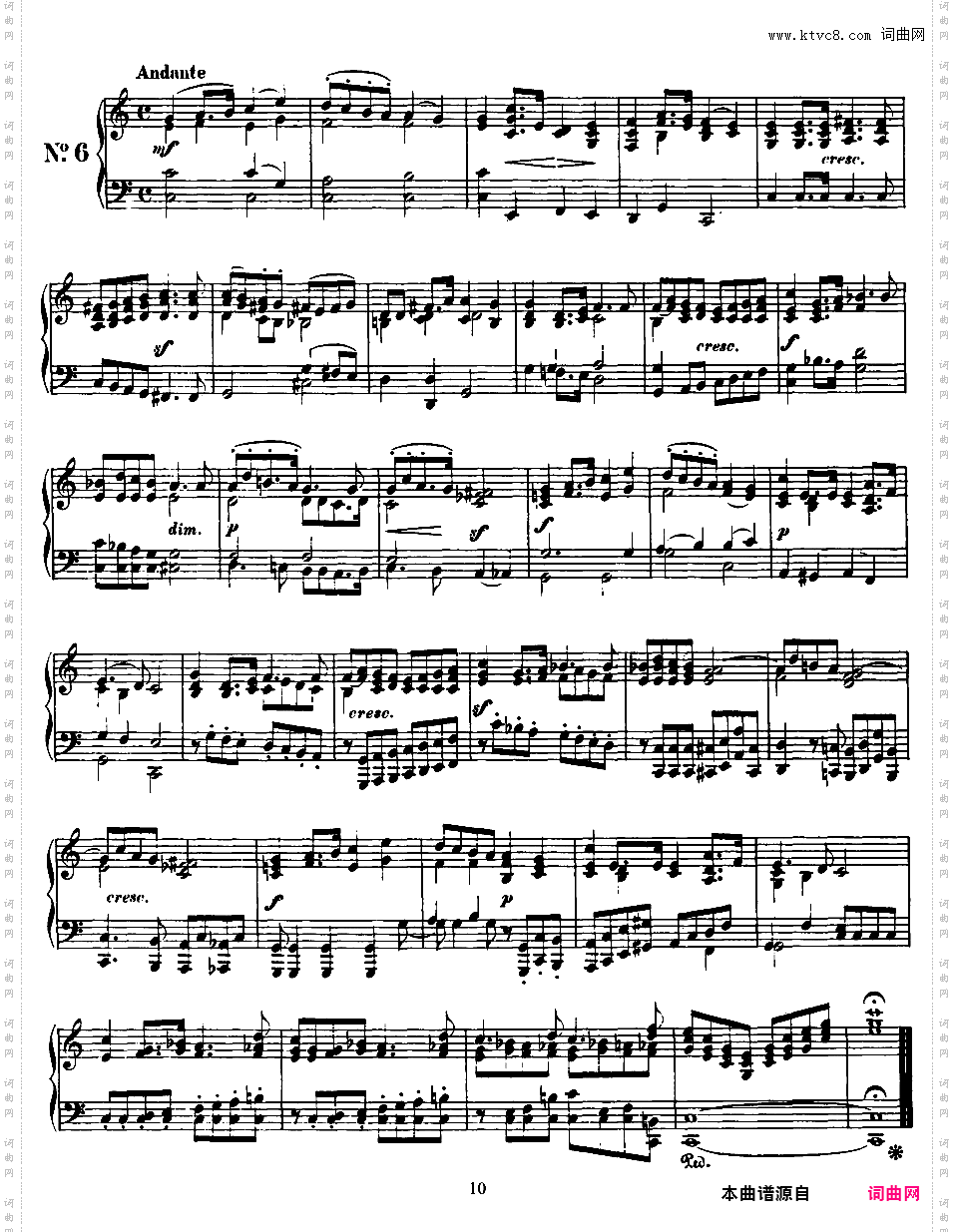 51首无词歌 Songs Without WordsMendelssohn op102 Songs Without Words第八集