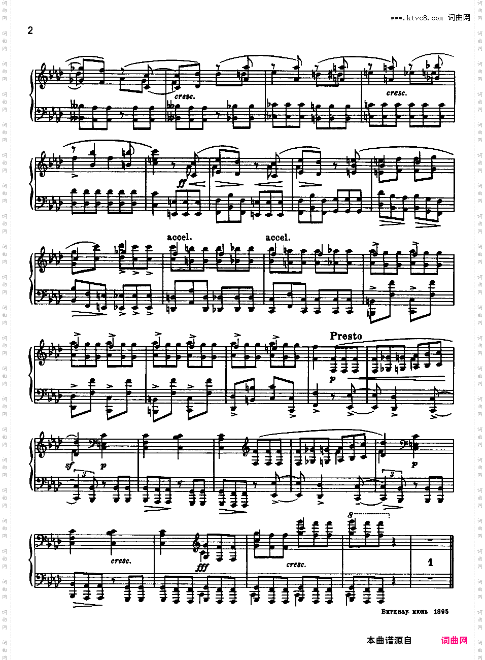 24首前奏曲 24 Preludes Op·11op-11-18