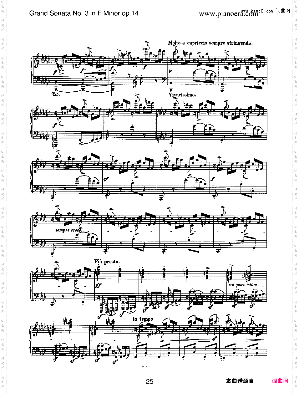 f小调第三钢琴奏鸣曲 Piano Sonata No·3 in f Minor Op·14Schumann - Piano Sonata No【1】·3 in f Minor Op·14