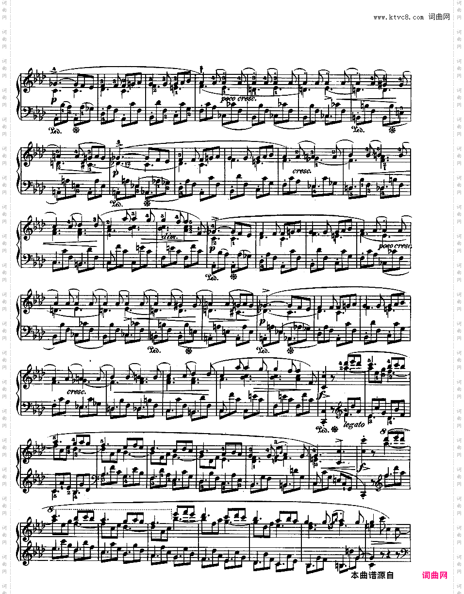 降A大调塔兰泰拉舞曲 Op·43Chopin op43 Tarantelle alt版本二