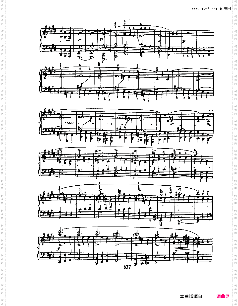 升c小调第三谐谑曲 Op·39Chopin op39 Scherzo #3 in c#版本二