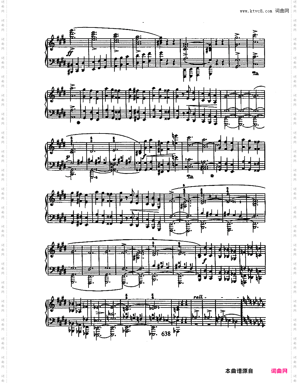 升c小调第三谐谑曲 Op·39Chopin op39 Scherzo #3 in c#版本二