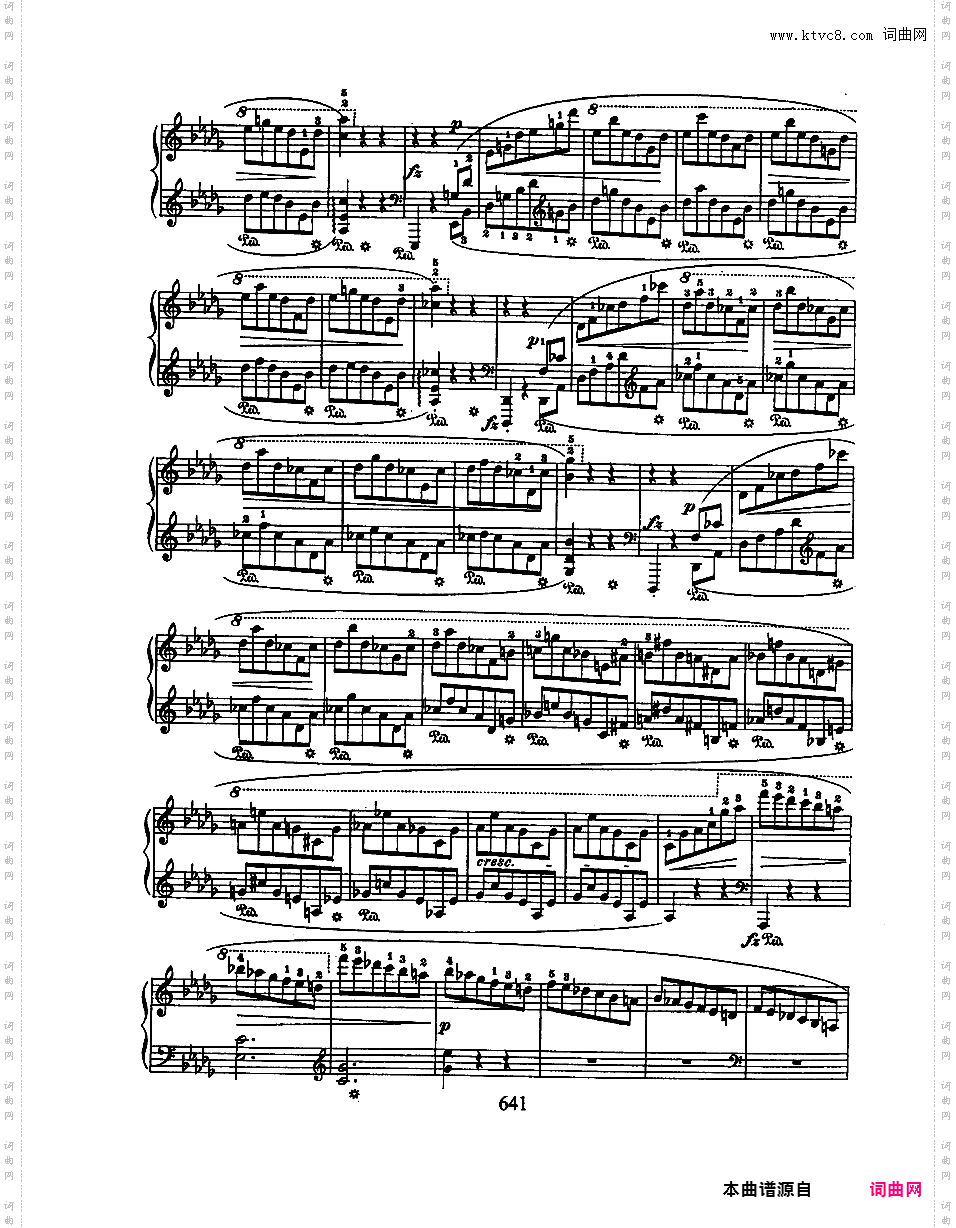 升c小调第三谐谑曲 Op·39Chopin op39 Scherzo #3 in c#版本二