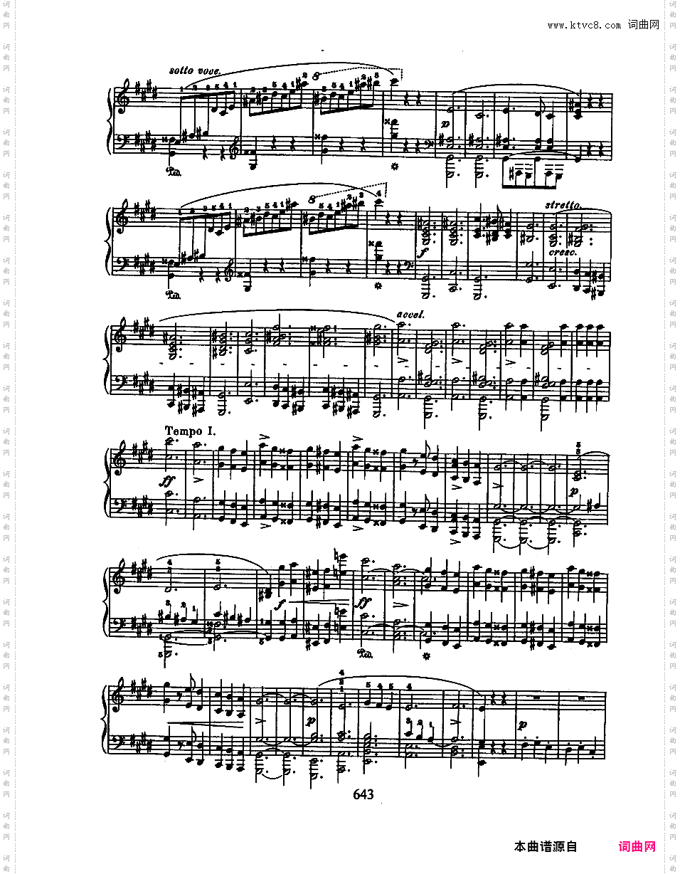 升c小调第三谐谑曲 Op·39Chopin op39 Scherzo #3 in c#版本二