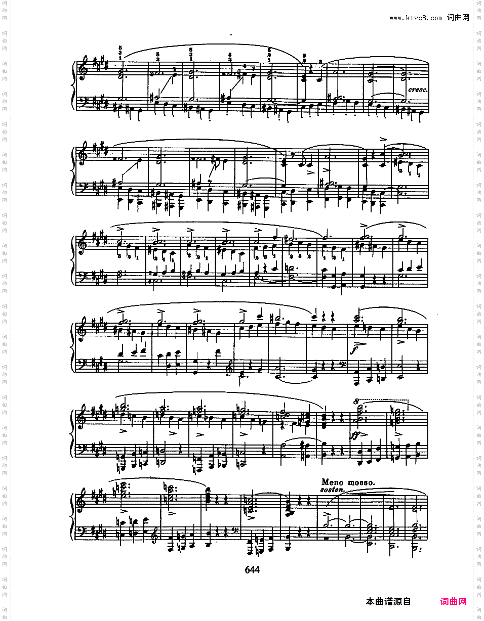 升c小调第三谐谑曲 Op·39Chopin op39 Scherzo #3 in c#版本二