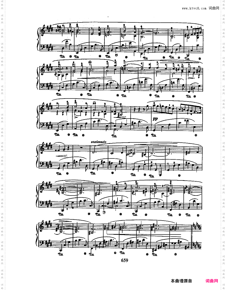 E大调第四谐谑曲 Op·54Chopin op54 Scherzo #4 in E版本二