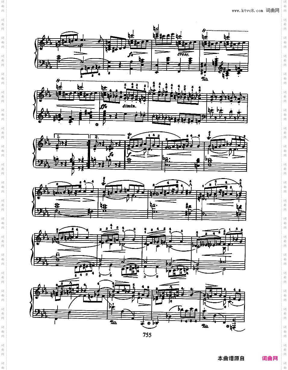 c小调第一钢琴奏鸣曲 Op·4Chopin op04 Piano Sonata #1 in c版本二