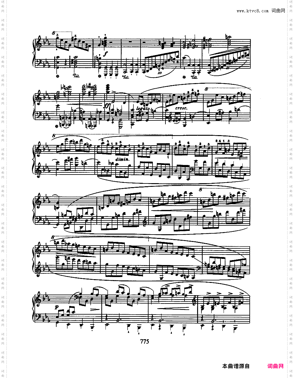 c小调第一钢琴奏鸣曲 Op·4Chopin op04 Piano Sonata #1 in c版本二