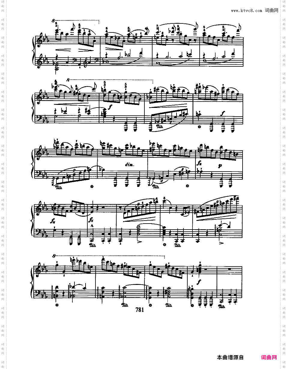 c小调第一钢琴奏鸣曲 Op·4Chopin op04 Piano Sonata #1 in c版本二