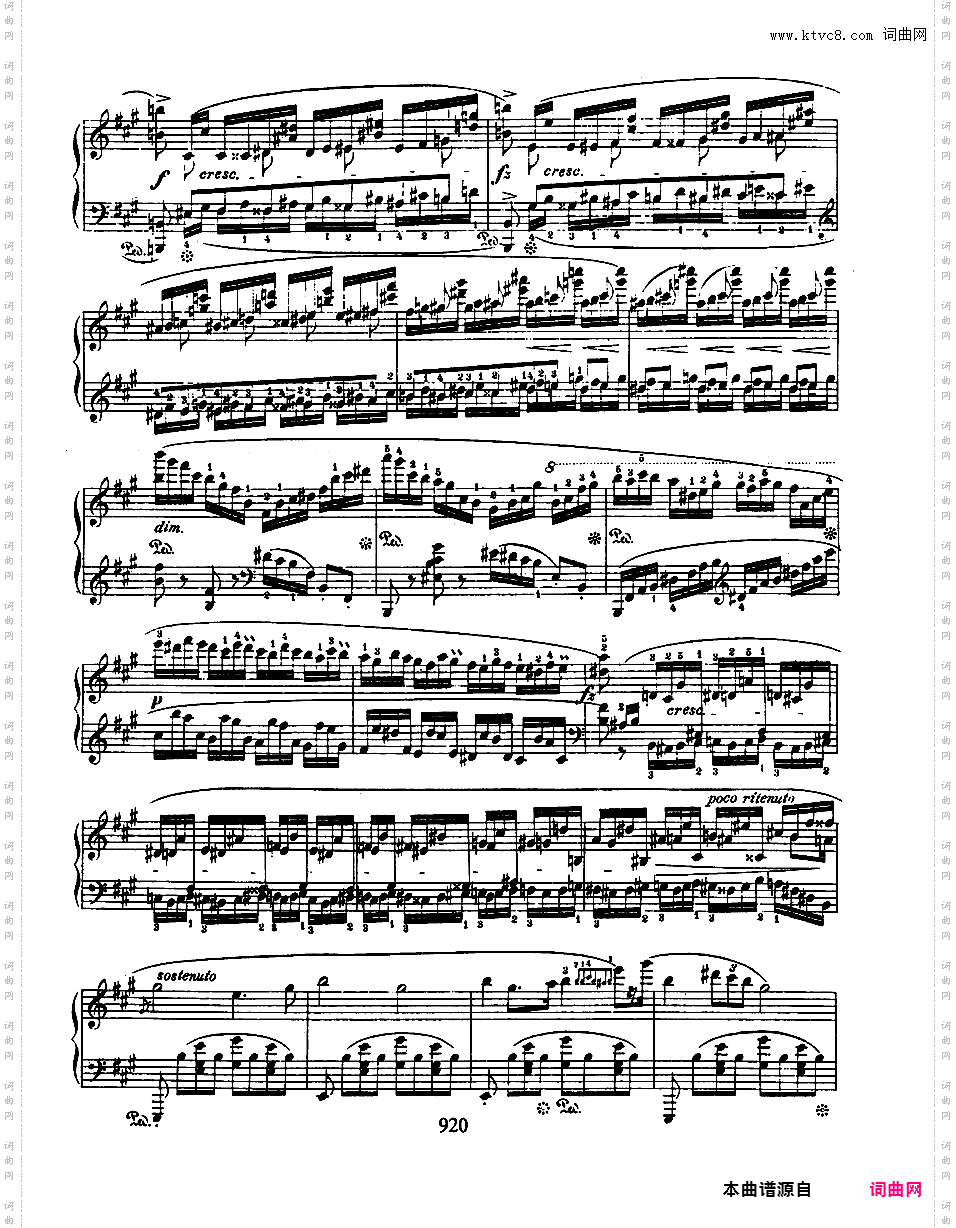 A大调音乐会快板 Op·46Chopin op46 Allegro de Concert版本一