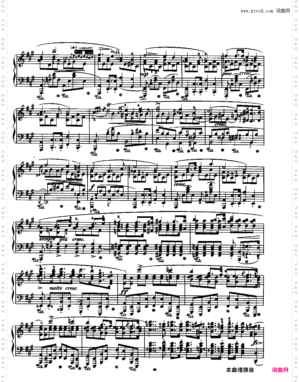 A大调音乐会快板 Op·46Chopin op46 Allegro de Concert alt版本二
