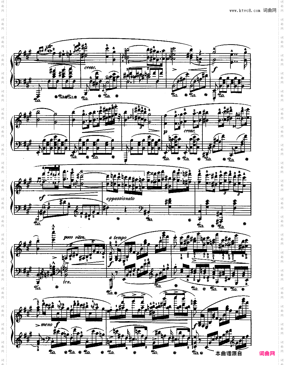 A大调音乐会快板 Op·46Chopin op46 Allegro de Concert alt版本二