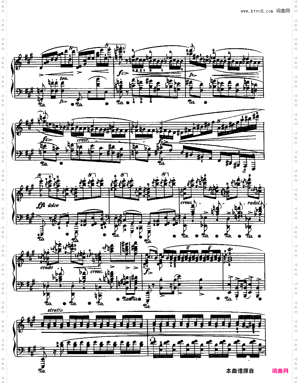 A大调音乐会快板 Op·46Chopin op46 Allegro de Concert alt版本二