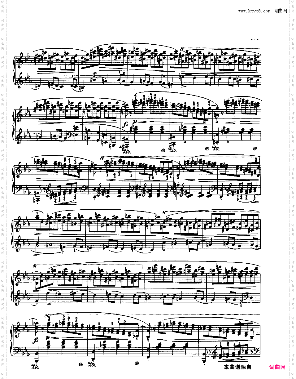 c小调第一钢琴奏鸣曲 Op·4Chopin op04 Sonata in c 版本一